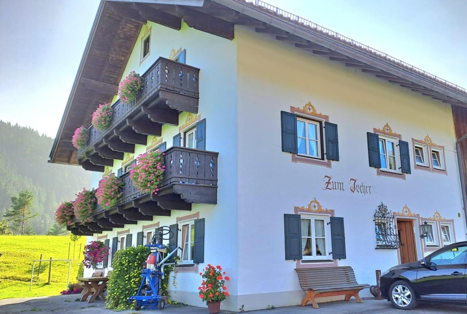 Bauernhaus Jocher Krün Esterno foto