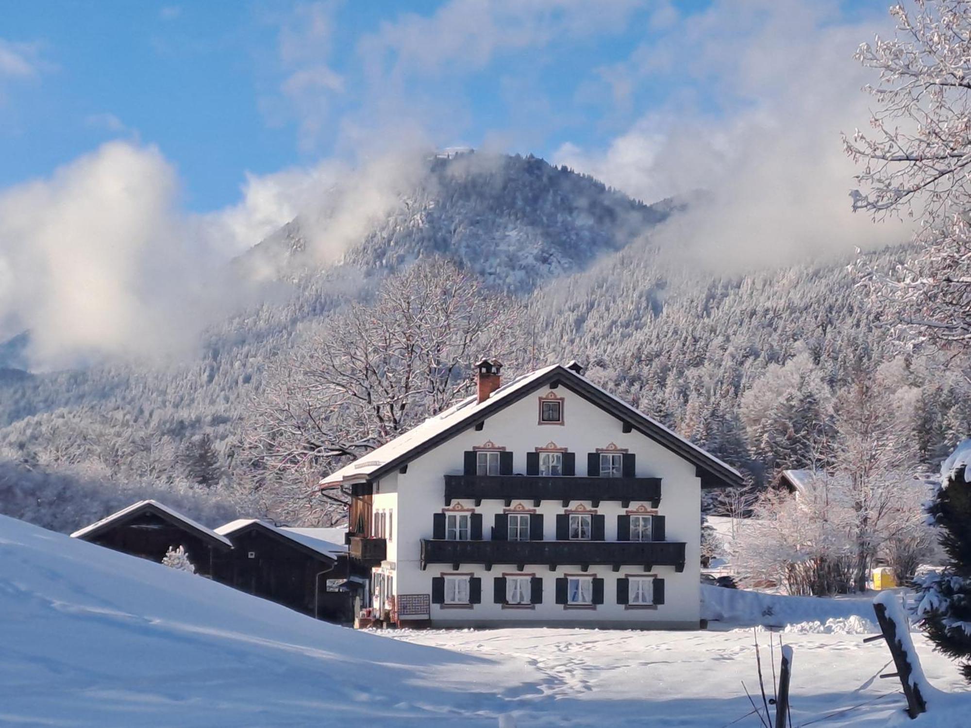 Bauernhaus Jocher Krün Esterno foto