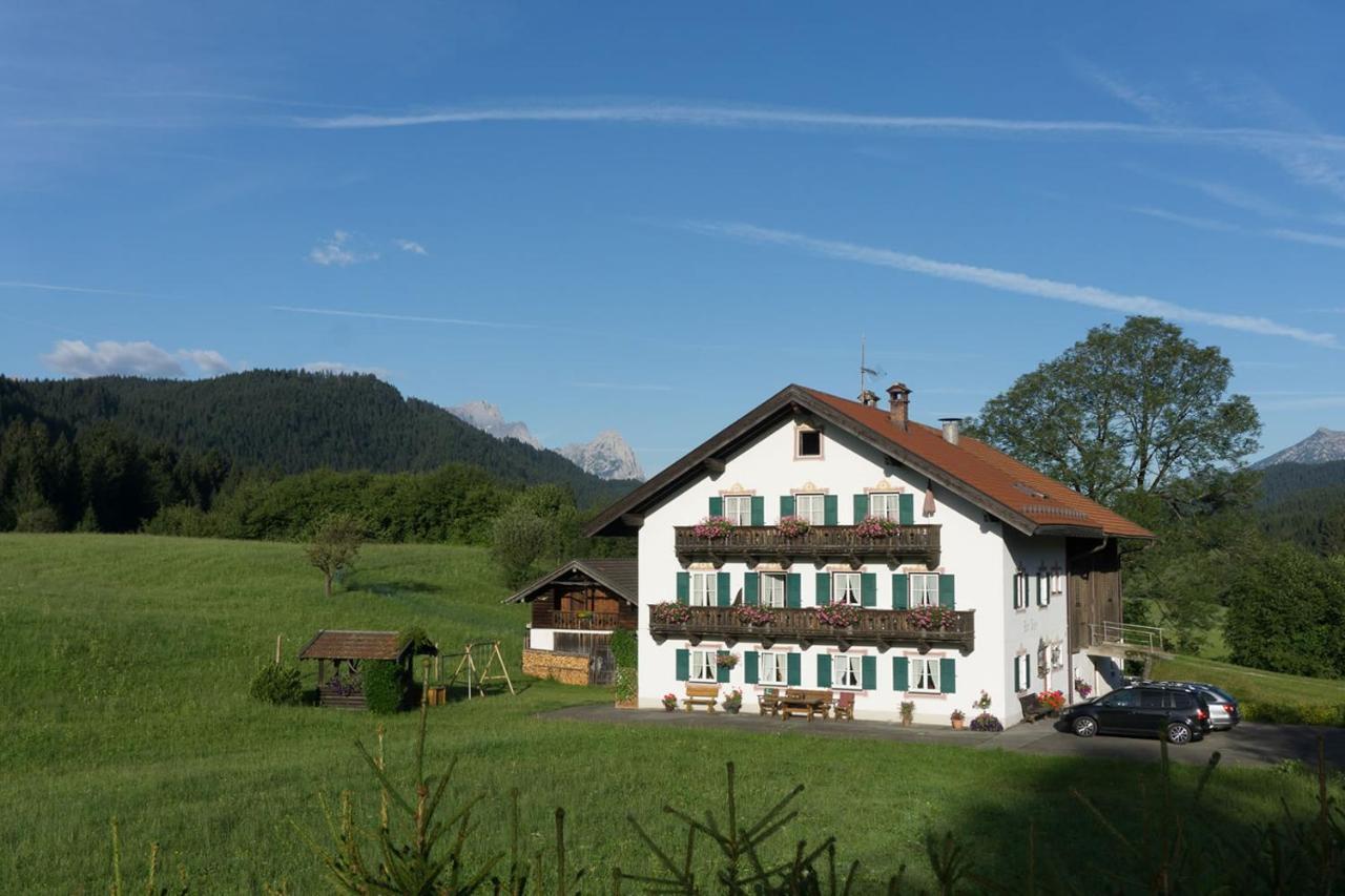 Bauernhaus Jocher Krün Esterno foto
