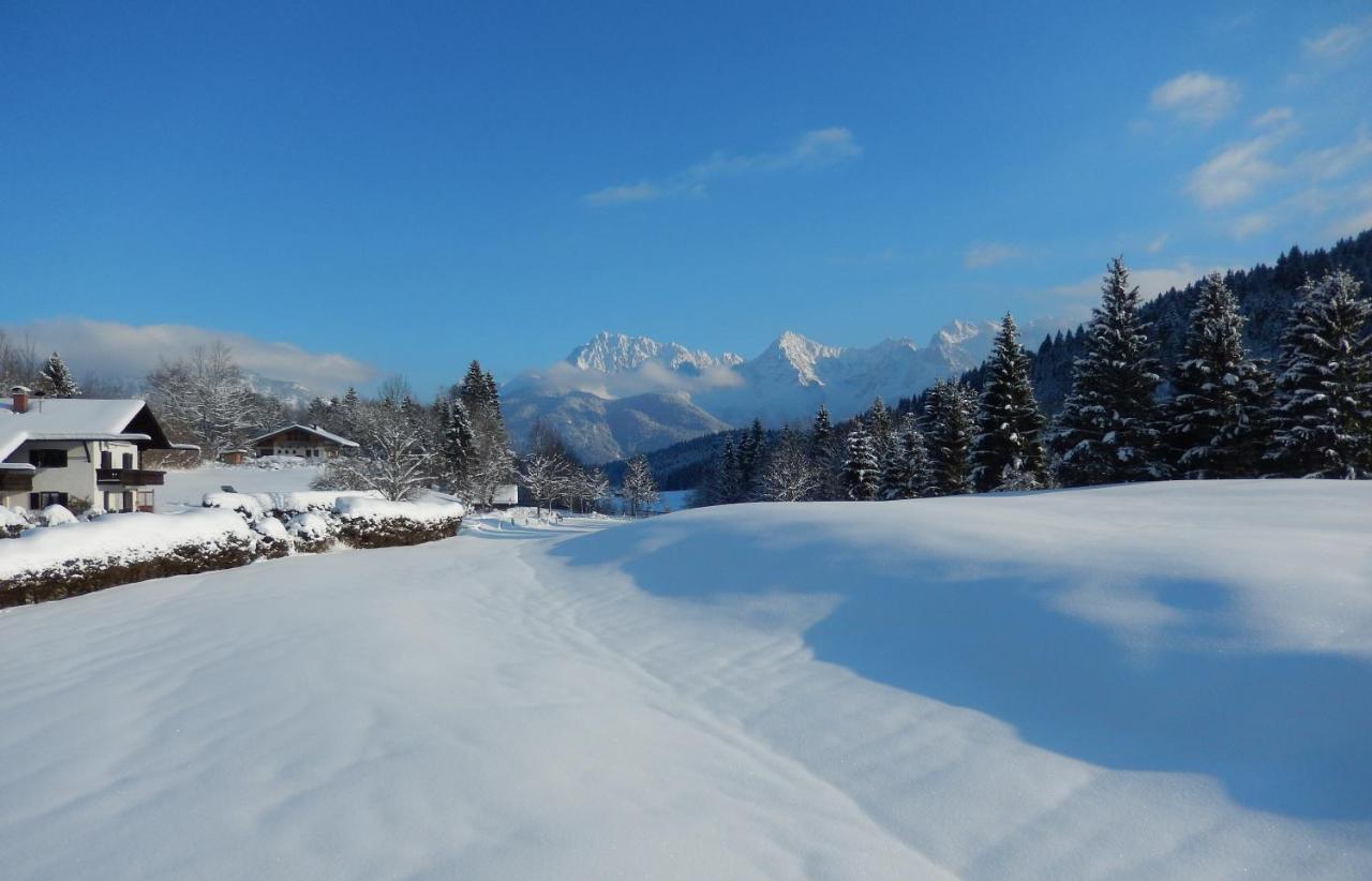 Bauernhaus Jocher Krün Esterno foto